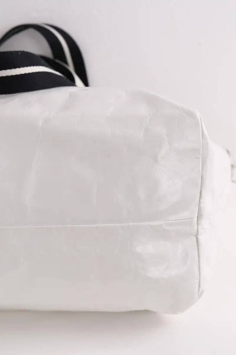 Cabas Isabel Marant Blanc en Cuir