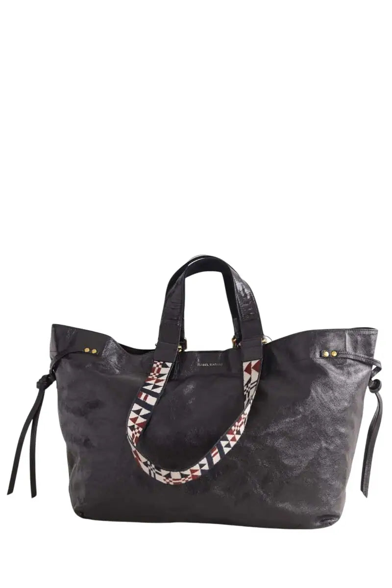Cabas Isabel Marant Noir en Cuir - Seconde Main
