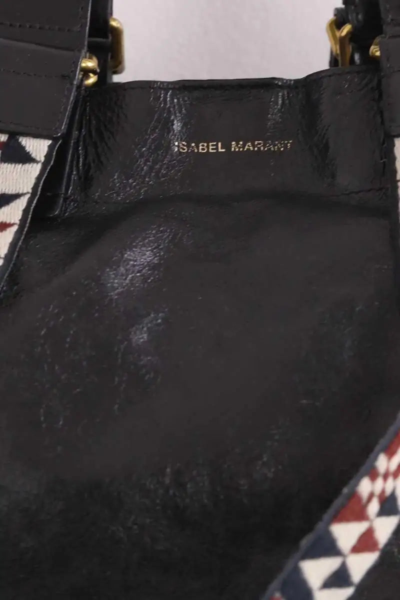 Cabas Isabel Marant Noir en Cuir