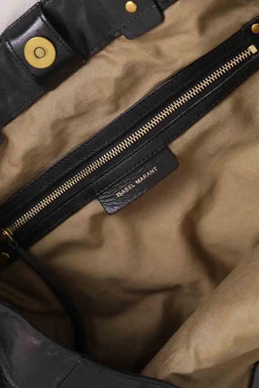 Cabas Isabel Marant Noir en Cuir