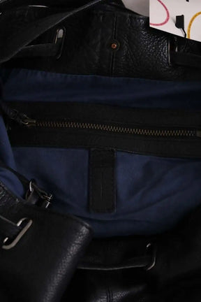 Cabas Jérôme Dreyfuss Alain Noir en Cuir