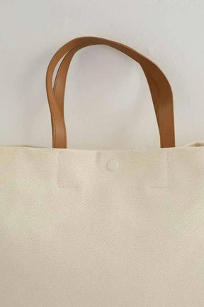 Cabas Lacoste Beige en Tissu