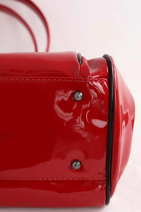 Cabas Lancel Balancel Rouge en Cuir verni