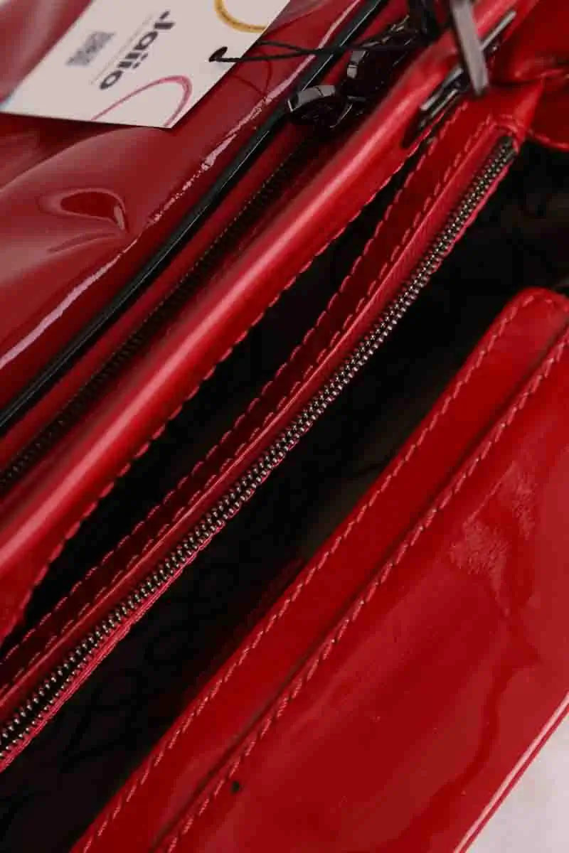 Cabas Lancel Balancel Rouge en Cuir verni