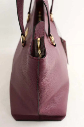 Cabas Lancel Bordeaux en Cuir