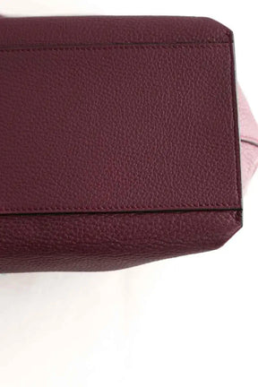 Cabas Lancel Bordeaux en Cuir