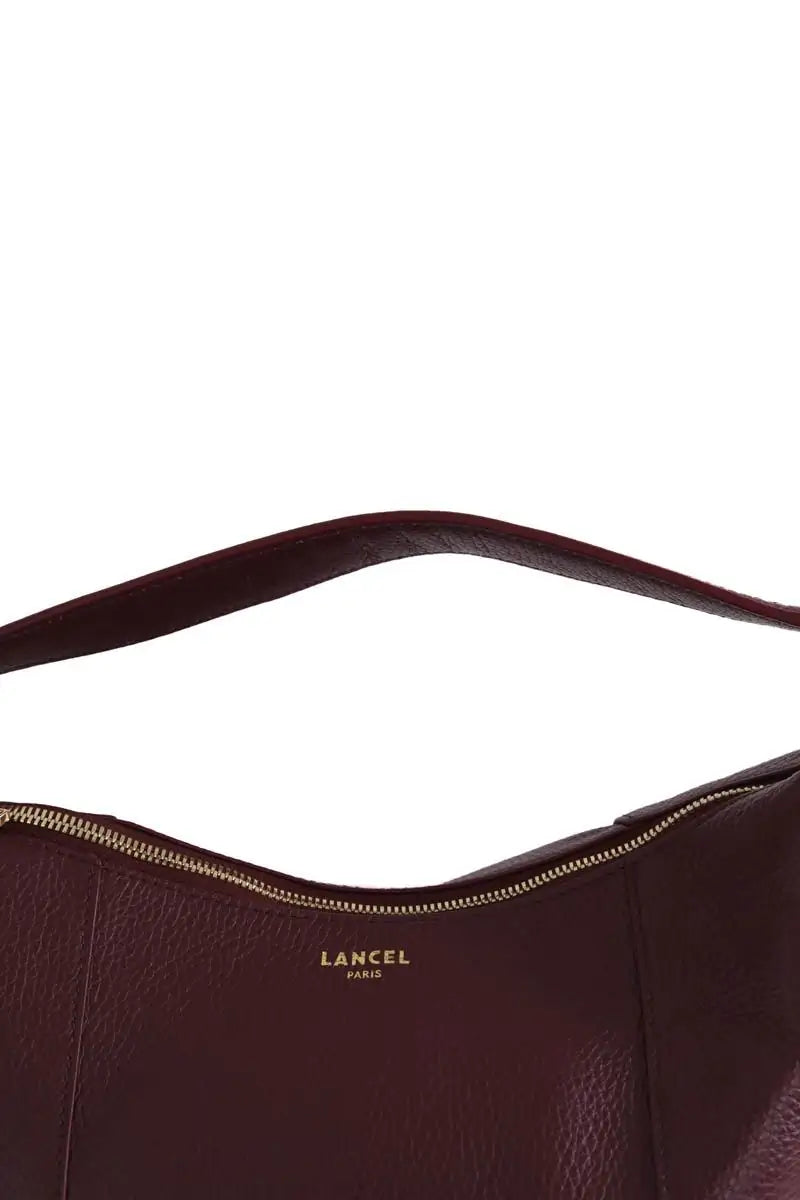 Cabas Lancel Flirt Bordeaux en Cuir