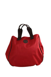 Cabas Lancel Rouge en Tissu - Seconde Main