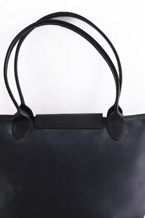 Cabas Longchamp Noir en Tissu