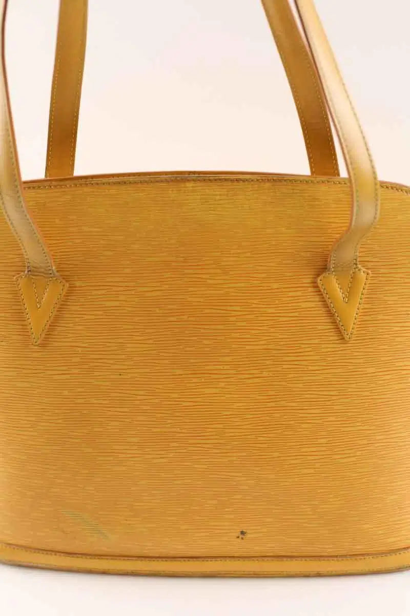 Cabas Louis Vuitton Lussack Jaune en Cuir