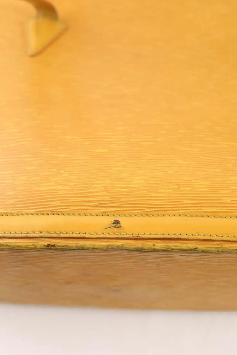 Cabas Louis Vuitton Lussack Jaune en Cuir