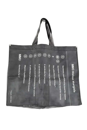 Cabas Maison Martin Margiela Noir en Plastique - Seconde Main