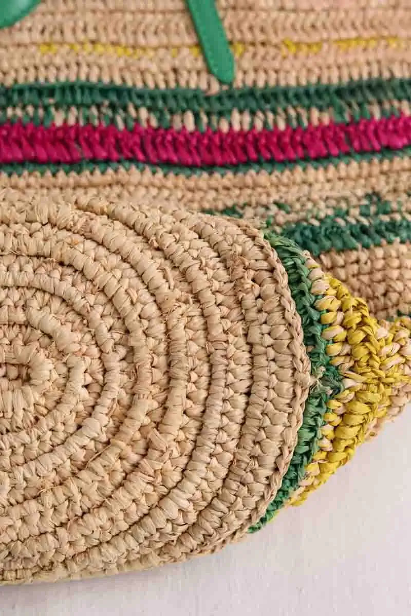 Cabas Maje Beige en Osier