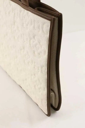 Cabas Maje Blanc en Tissu