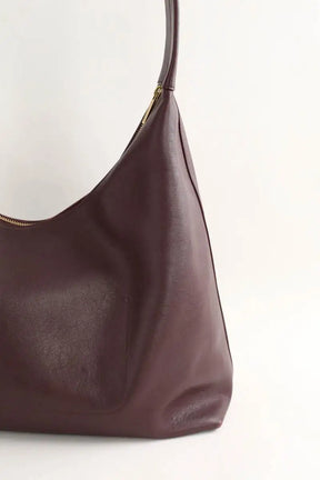 Cabas Mansur Gavriel Candy Hobo Bordeaux en Cuir
