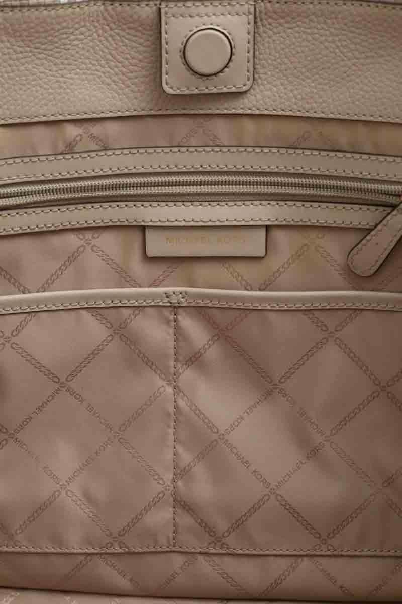 Cabas Michael Kors Beige en Tissu