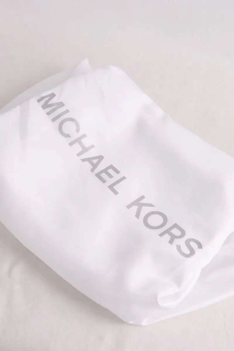 Cabas Michael Kors Isa trapéze Beige en Osier