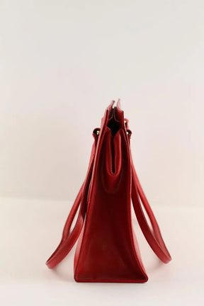 Cabas Nina Ricci Rouge en Cuir