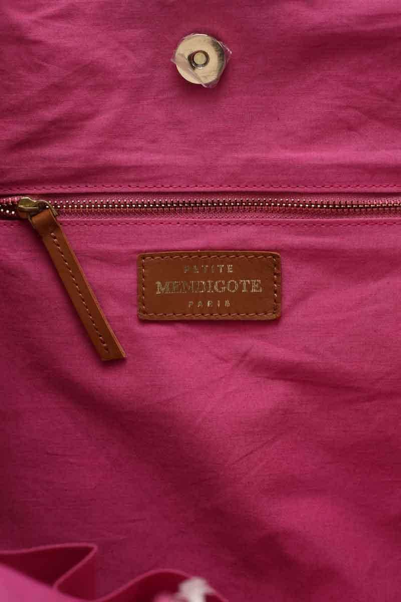 Cabas Petite Mendigote Rose en Coton