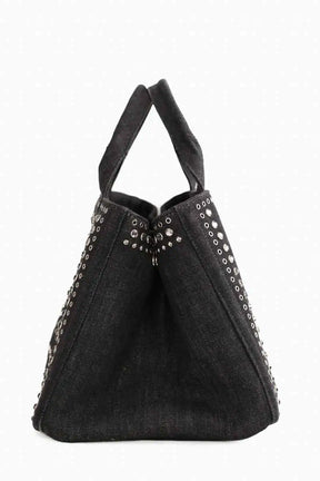 Cabas Prada Noir en Coton