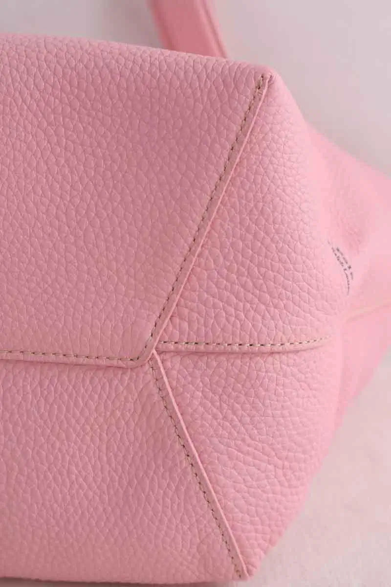 Cabas Ralph Lauren Cabas polo play Rose en Cuir