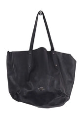 Cabas Reversible Coach Cabas Market Reversible Marine en Cuir - Seconde Main