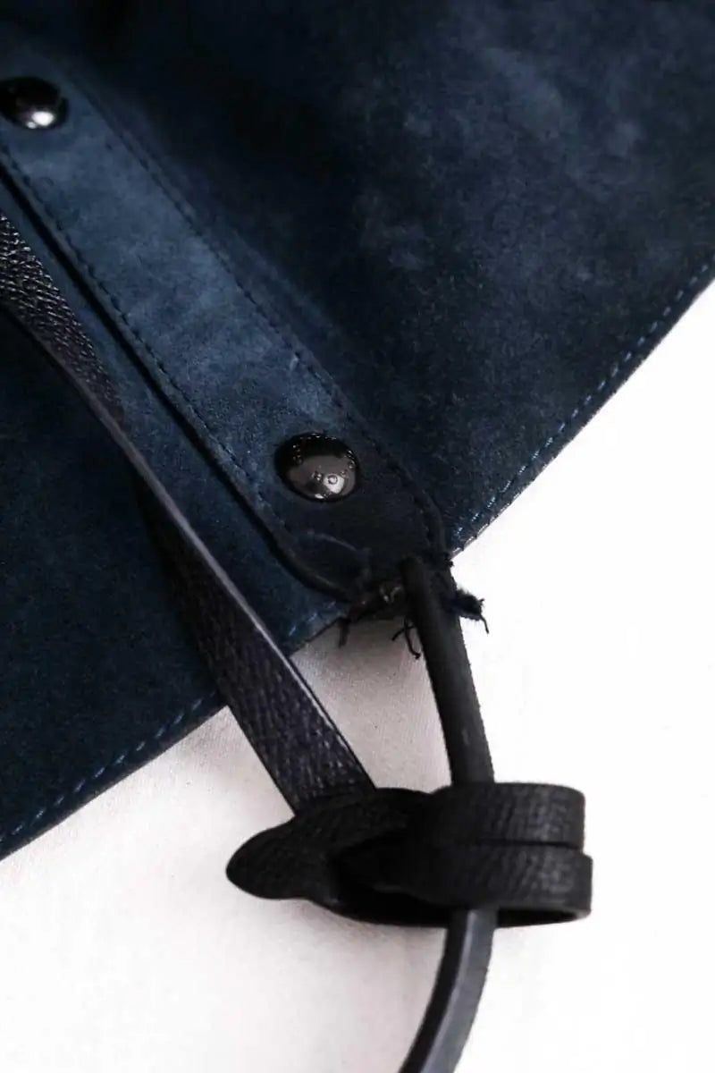 Cabas Reversible Coach Cabas Market Reversible Marine en Cuir