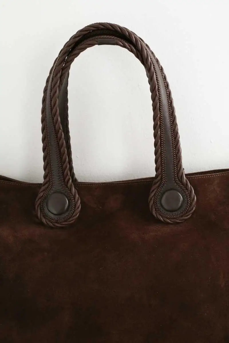 Cabas Serena Uziyel Hedera Marron en Daim
