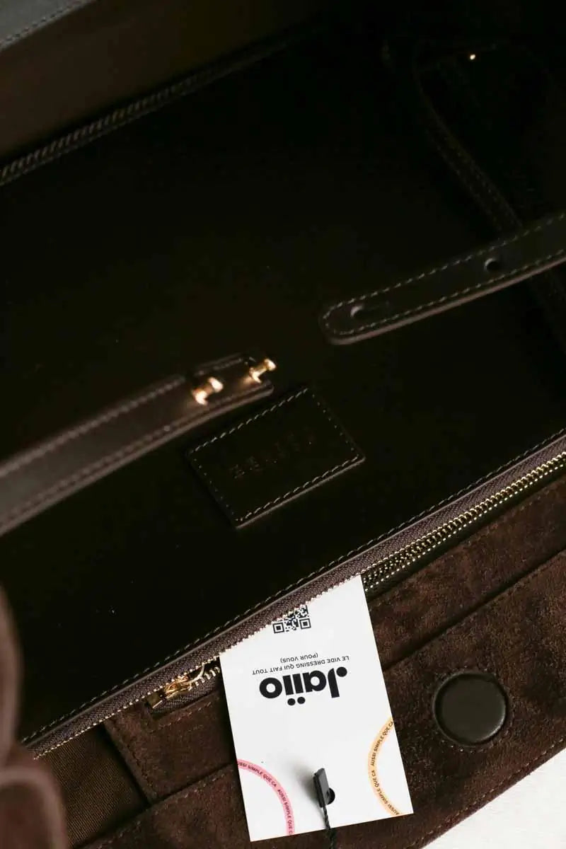 Cabas Serena Uziyel Hedera Marron en Daim