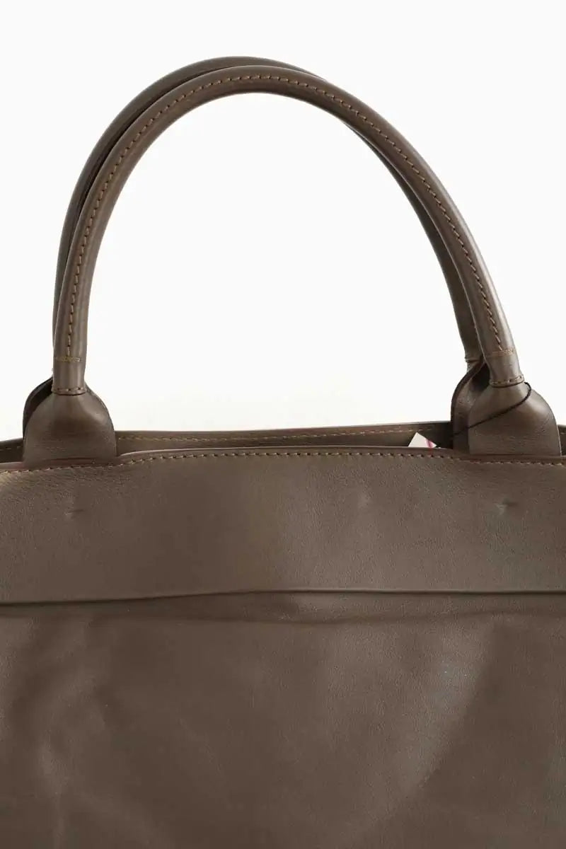 Cabas Sonia Rykiel Marron en Cuir