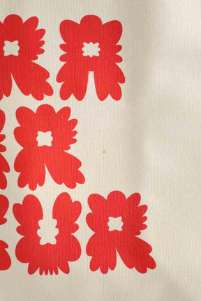 Cabas Tara Jarmon Tara par coeur Beige en Tissu