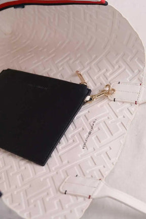 Cabas Tommy Hilfiger Blanc en Cuir
