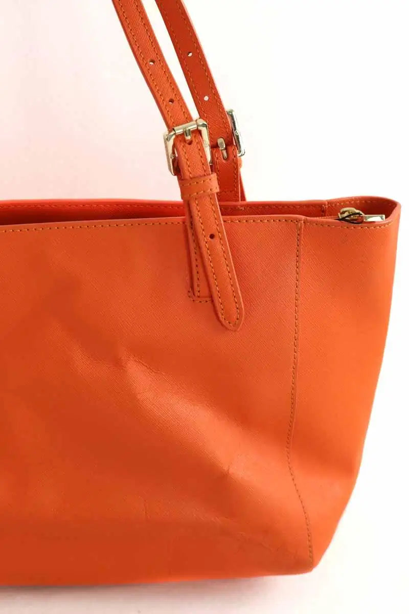 Cabas Tory Burch tory burch emerson small Orange en Cuir