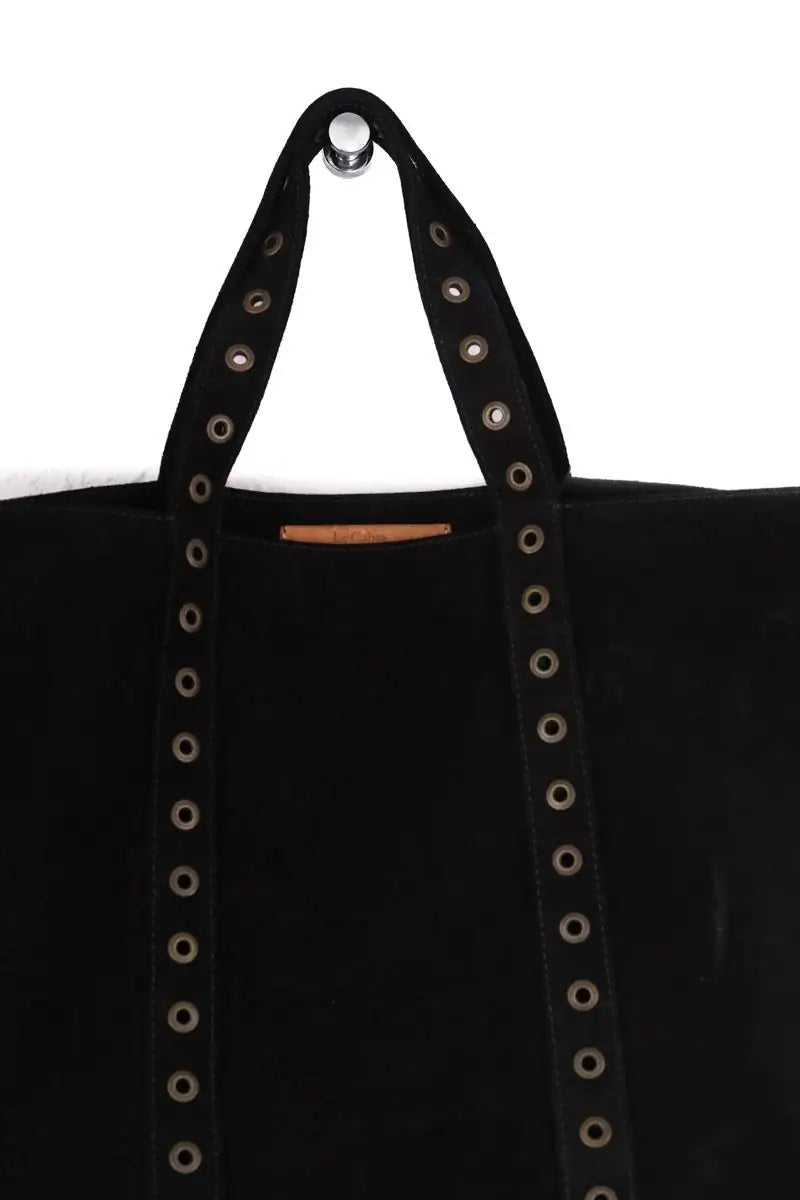Cabas Vanessa Bruno Noir en Daim
