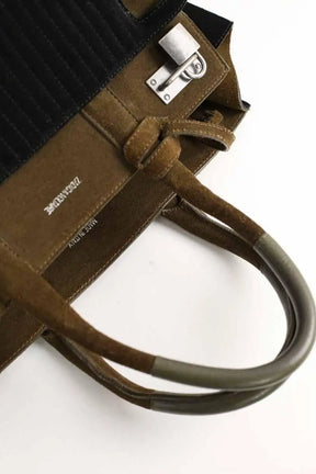 Cabas Zadig & Voltaire Candide Kaki en Daim