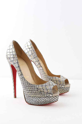 Talons Christian Louboutin  Argent