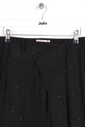 Pantalon droit Zadig & Voltaire Noir en Soie