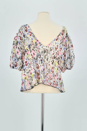 Blouses Ganni  Blanc