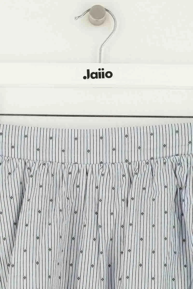 Jupe Maje Bleu en Coton