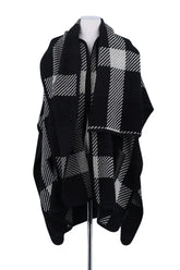 Cape Barbara Bui Noir en Laine, taille S - Seconde Main