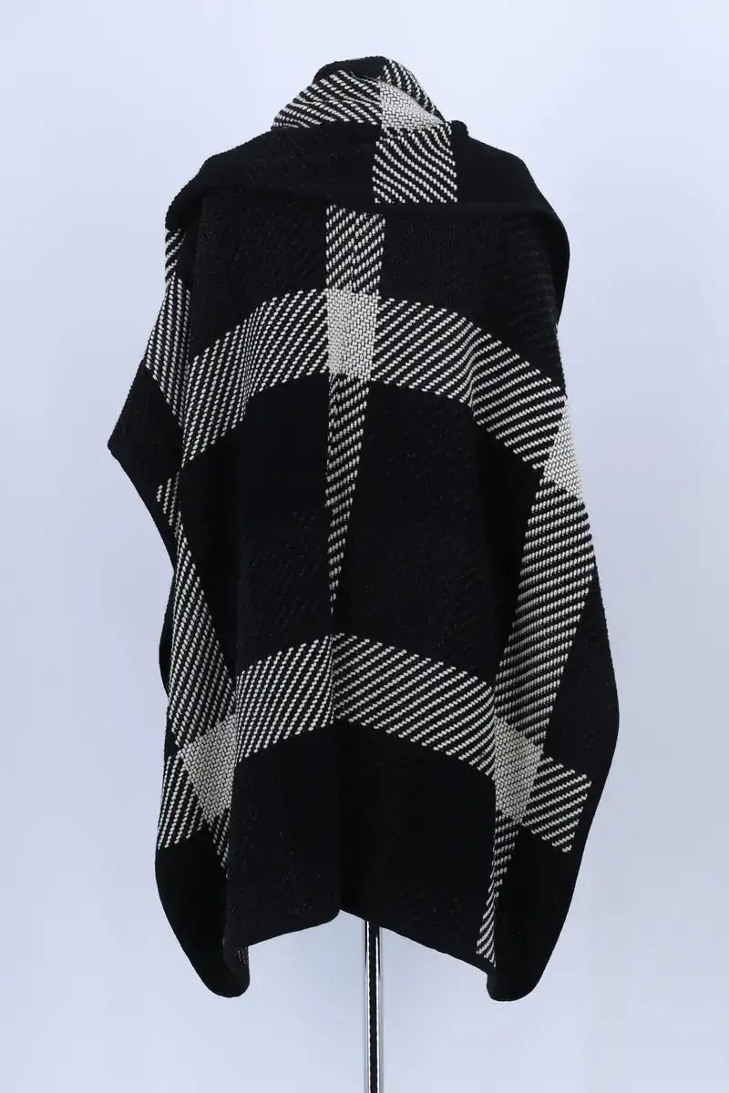 Cape Barbara Bui Noir en Laine