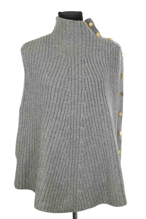 Cape Eric Bompard Gris en Cachemire, taille TU - Seconde Main