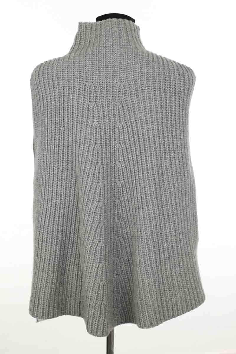 Cape Eric Bompard Gris en Cachemire