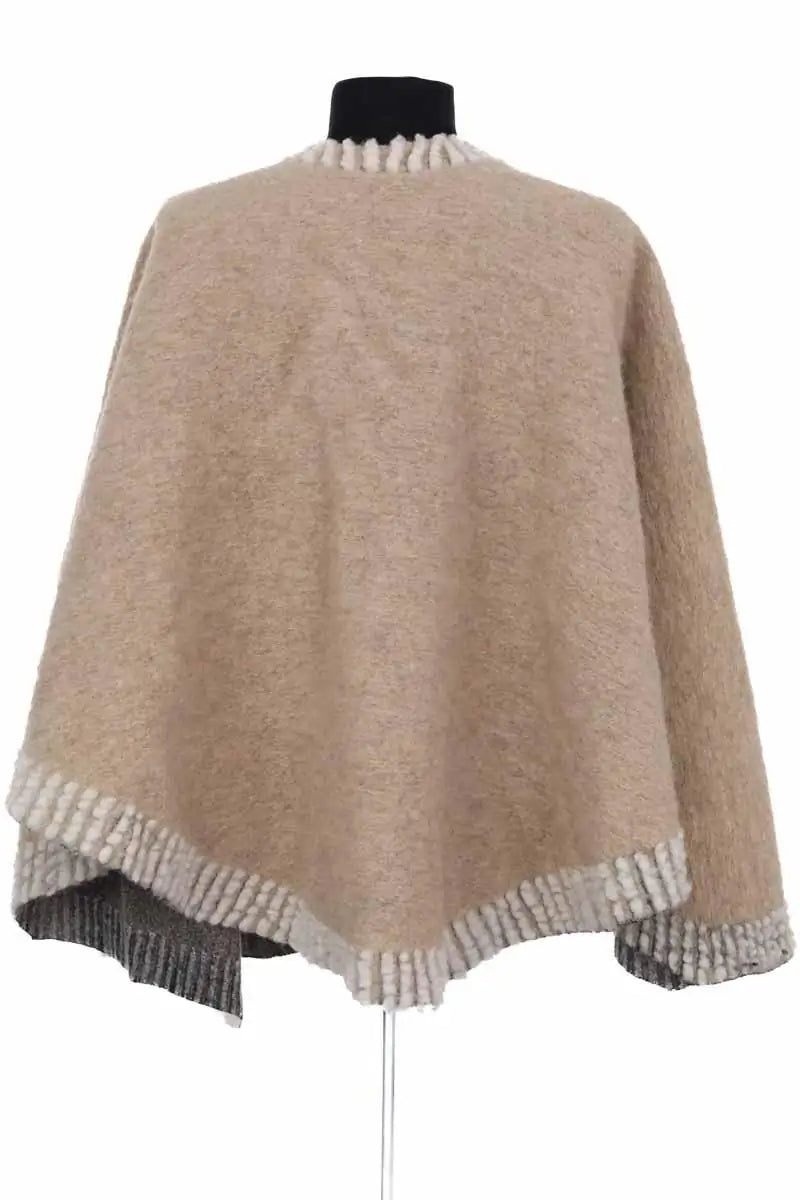Cape Maje Beige en Laine