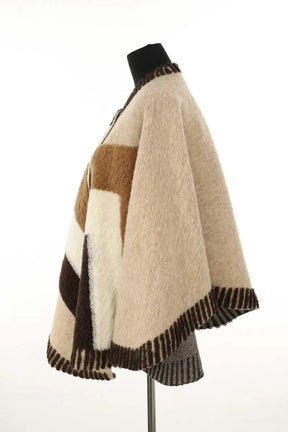 Cape Maje Marron en Laine