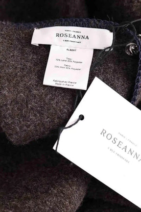 Cape Roseanna Marron en Laine