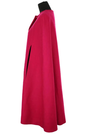 Cape Tara Jarmon Rose en Laine