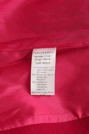 Cape Tara Jarmon Rose en Laine