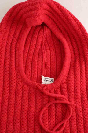 Capuche Molli Rouge en Laine