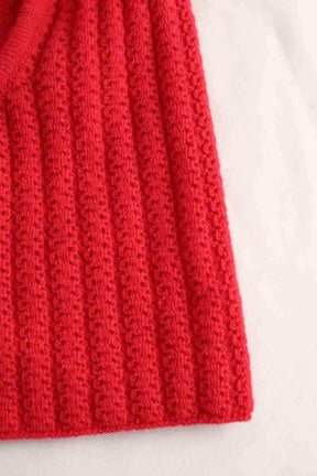 Capuche Molli Rouge en Laine